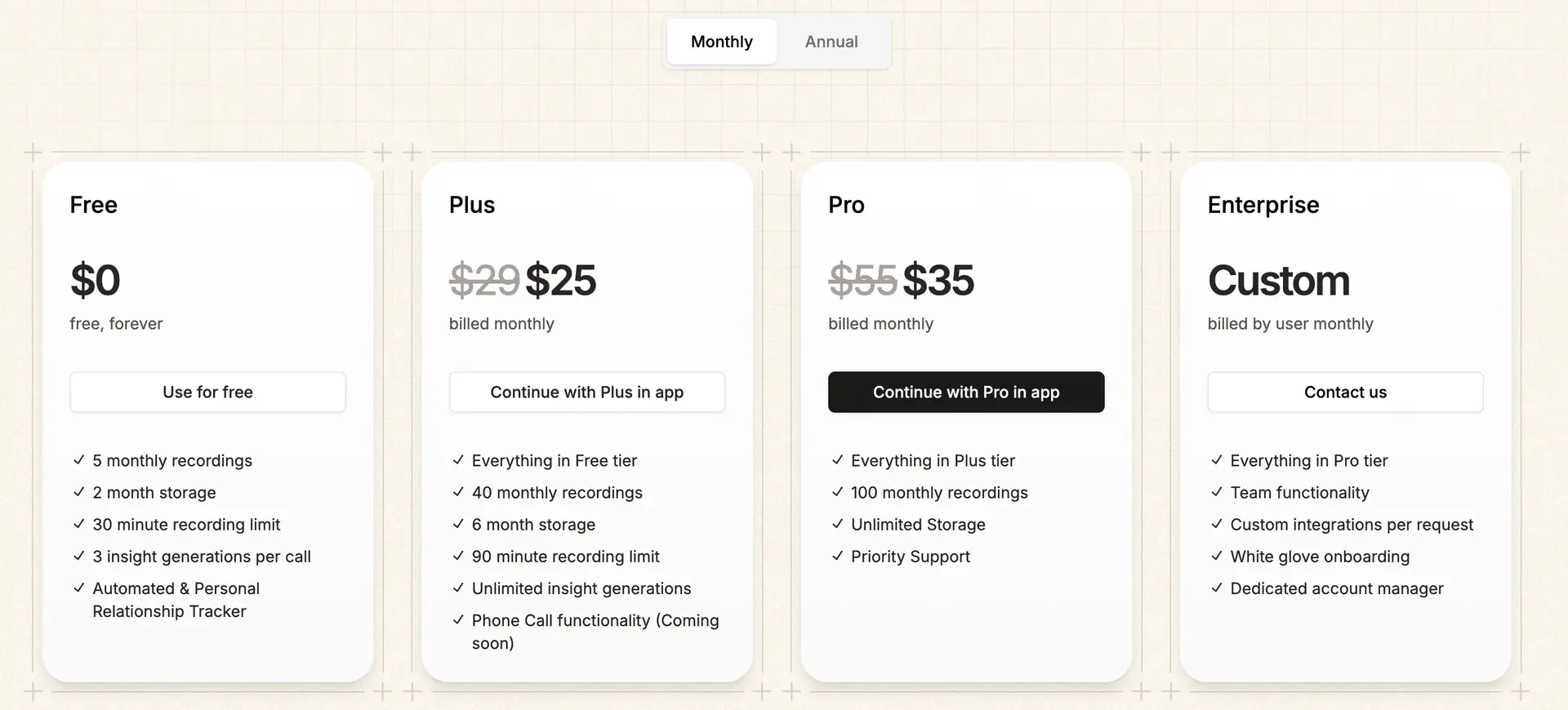 Sonnet ai pricing